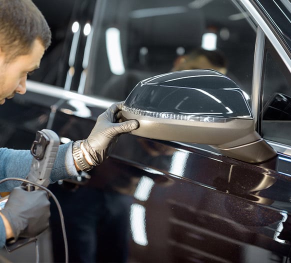 Gravillons et impacts sur pare-brise